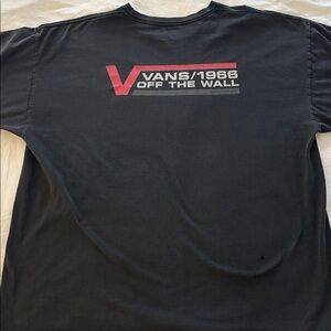 VANS 1966 OFF THE WALL Unisex Black Shirt
